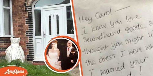 Wife Finds Out Husband Is Cheating, Leaves Her Wedding Dress and Note at the Mistress's Door