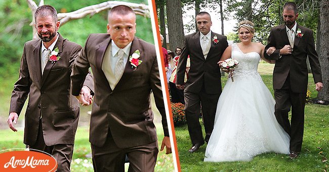 Emotional Moment Father Stops Wedding So Daughter's Stepfather Can Walk Her Down the Aisle Too