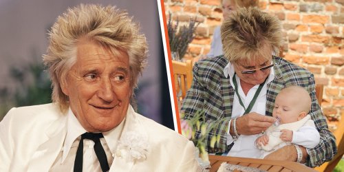 Rod Stewart, 79, Poses with His Sons, Causing a Stir as the Youngest Is His 'Carbon Copy': Photo