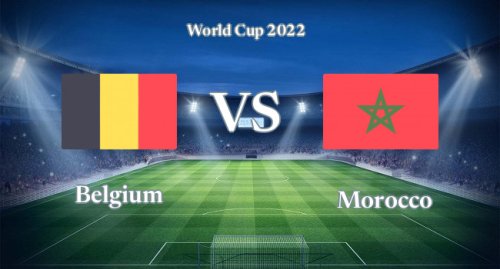 Belgium vs Morocco live 27/11/2022 | AMZfootball