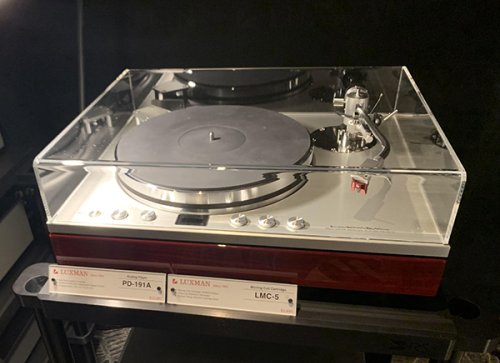 Seen & Heard at AXPONA: Luxman PD-191A Turntable, Acoustic Sounds Atlantic 75 Vinyl Listening Session