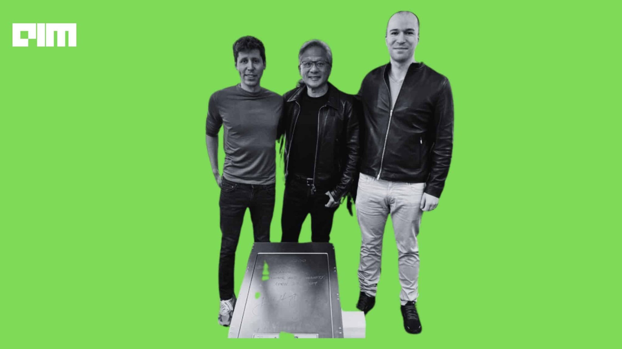 Jensen Huang Personally Delivers First NVIDIA DGX H200 to OpenAI
