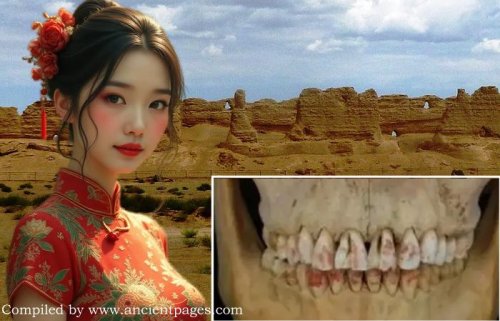 Mysterious Ancient Red Princess Of The Silk Road With Cinnabar Dyed Teeth - Ancient Pages
