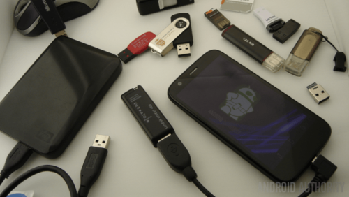 Android customization - how to connect a USB flash drive to your Android device