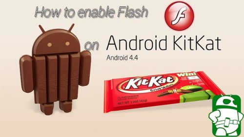 How to enable Flash on Android 4.4 Kitkat (video)