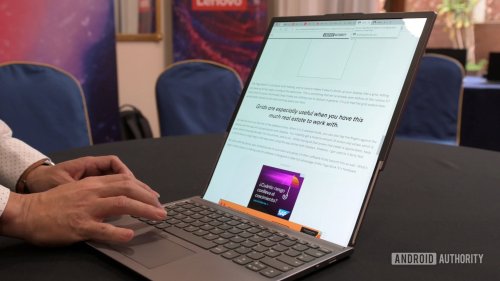 Video This Lenovo Laptop Doubles Its Screen Size At The Touch Of A 