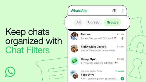 WhatsApp's new chat filters make it easy to catch up on all of your unread messages