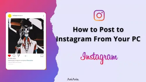 How to Post to Instagram From Your PC [Step-by-Step] - AniAsia