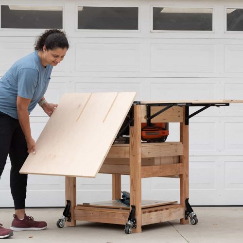 How to Build a DIY Table Saw Stand for Small Shops Flipboard