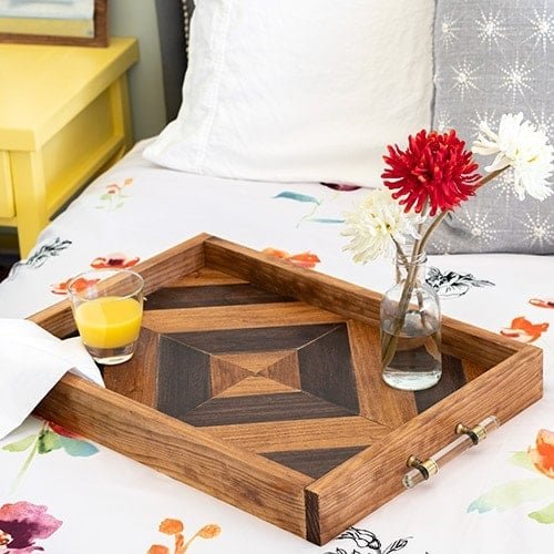 How To Make A Stunning DIY Wood Tray Using Only 3 Tools