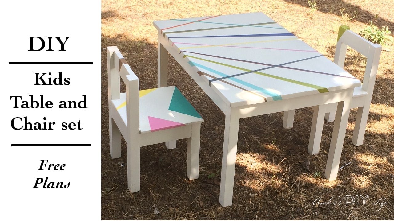DIY Kids Table and Chair Ideas