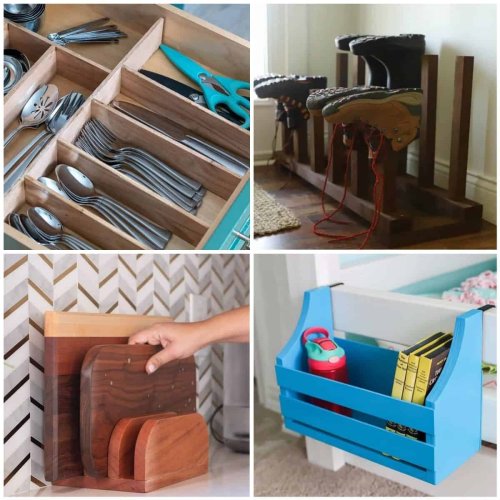 25 DIY Organizers You Can Make With Scrap Wood