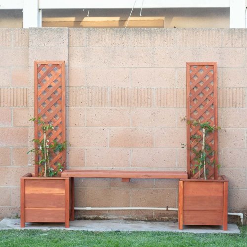 How to Build a Easy Beginner-Friendly DIY Planter Bench