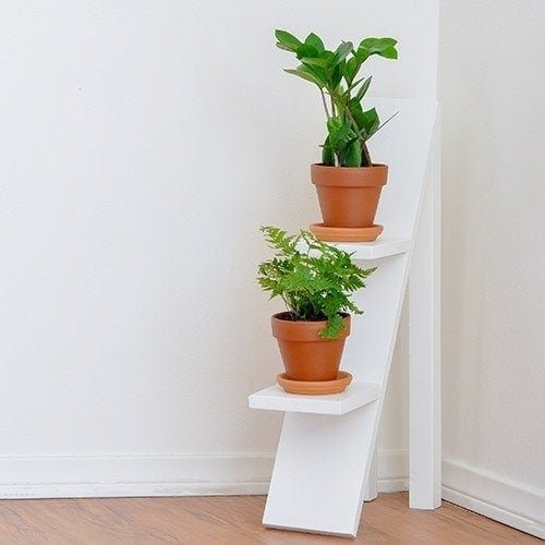 DIY Tiered Plant Stand - Using Scrap Wood - Anika's DIY Life