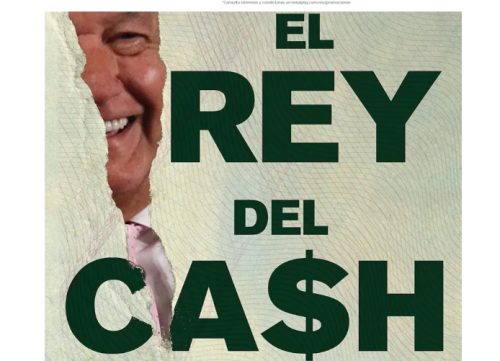 'El Rey del Cash': libro cuenta 18 años de "traiciones, corrupción e infidelidades" ligadas a AMLO