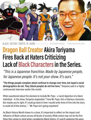 Dragon Ball Author Akira Toriyama Gets Tangled In Racism Controversy ...