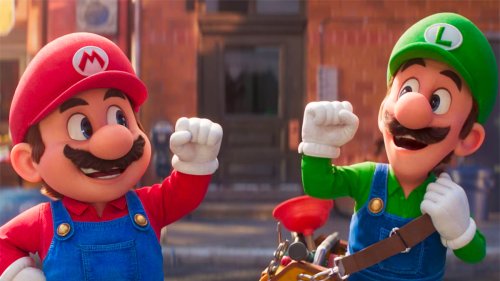 Mario vs. Donkey Kong in the new The Super Mario Bros. Movie clip