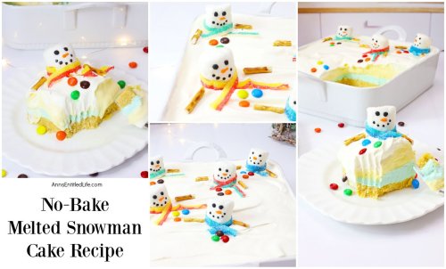 No-Bake Melted Snowman Cake Recipe | How to Make