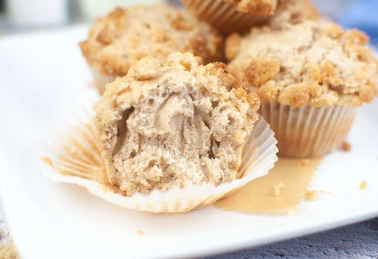 Cinnamon Sourdough Discard Muffins