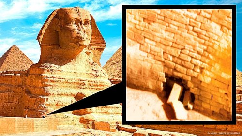 The secrets of a lost civilization are kept under the paw of the Great Sphinx