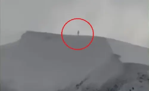 The man who filmed the giant on the mountain died under mysterious circumstances