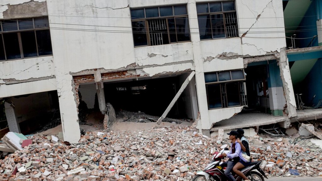 Terremoto in Myanmar