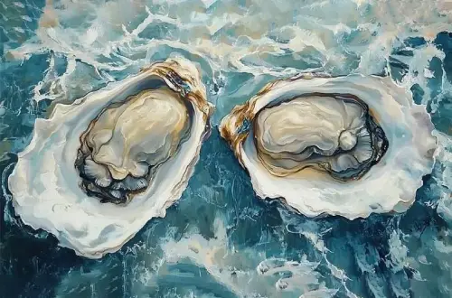 Oysters have a rare environmental distinction among foods. They are net positive.