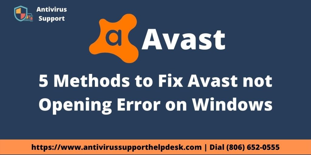 How to Fix Avast not Opening Issue on Windows - cover