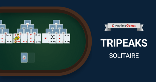 Play TriPeaks Solitaire Online For Free at Anytime Card Games