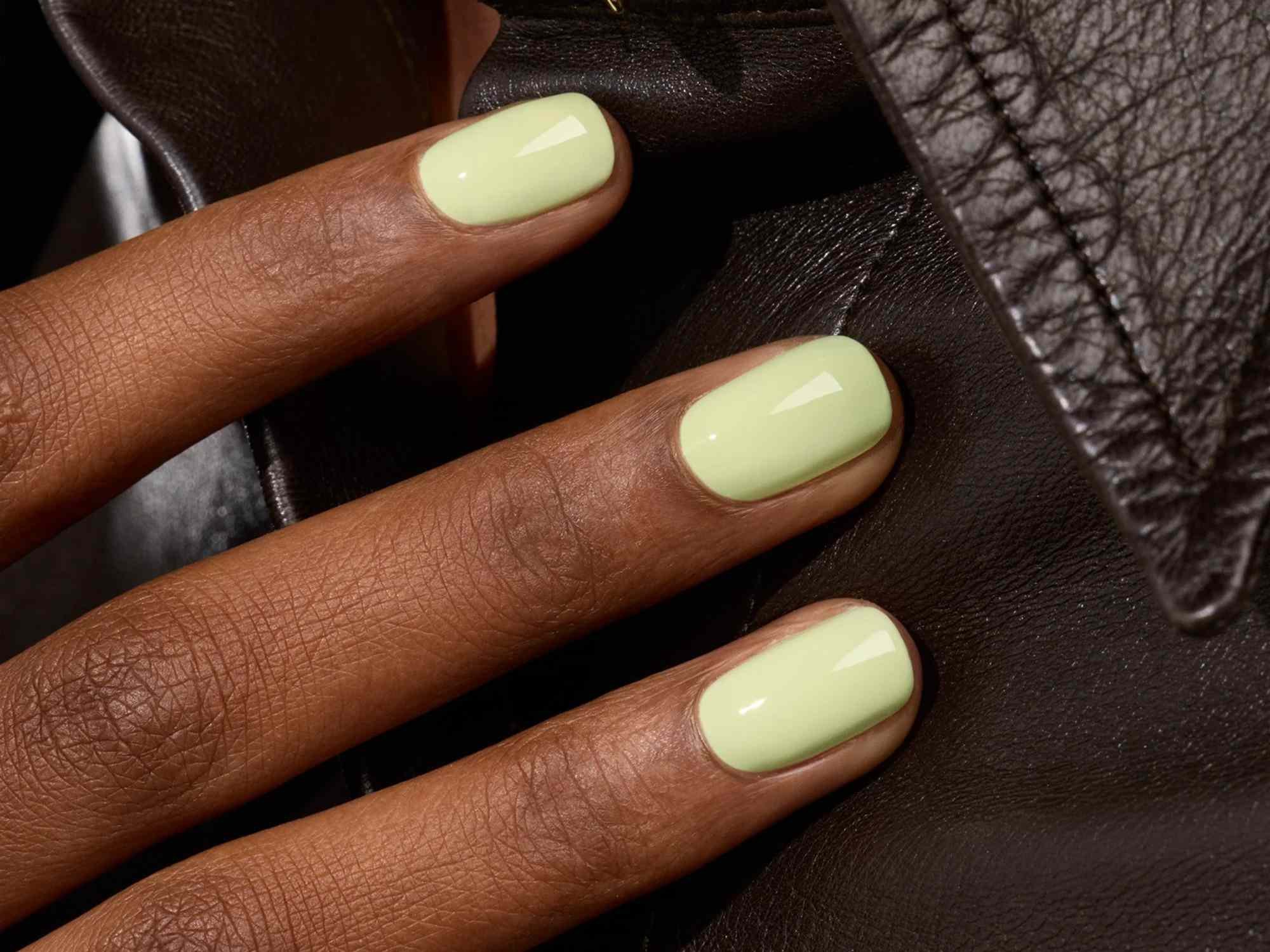 20 Pistachio Milk Nail Ideas That Embrace the Earthy Neutral Shade