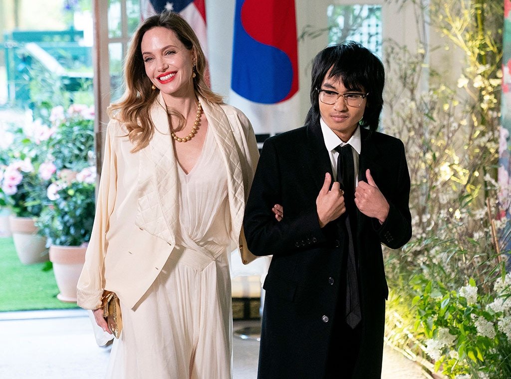 Angelina Jolie, Brad Pitt’s Son Knox Debuts Red Hair Transformation