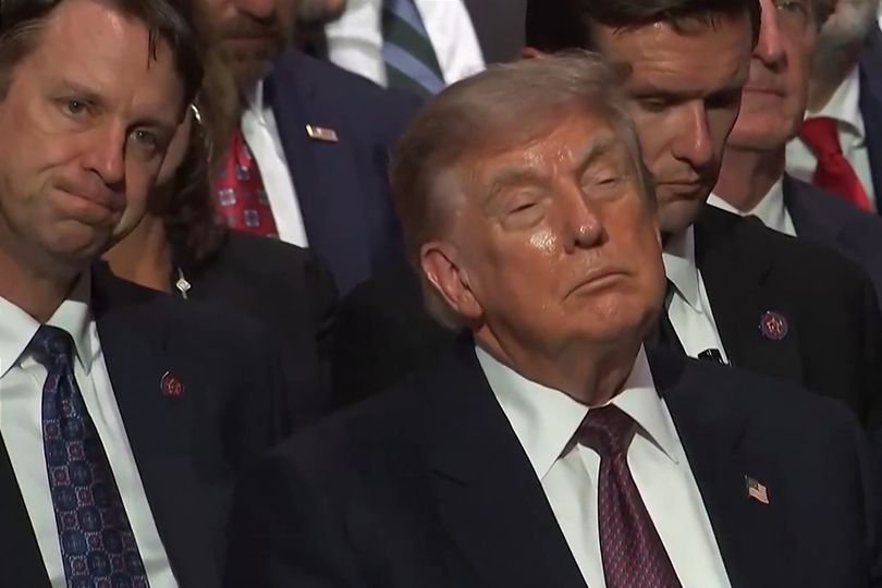 Donald Trump left funeral guest in 'survival-based response of actual disgust' with stench