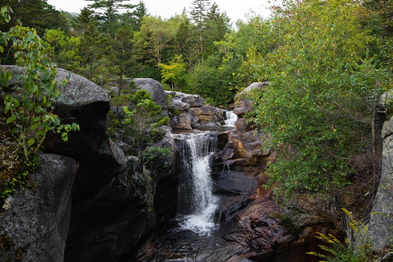 This easy Maine hike leads to the state’s best waterfall. See here