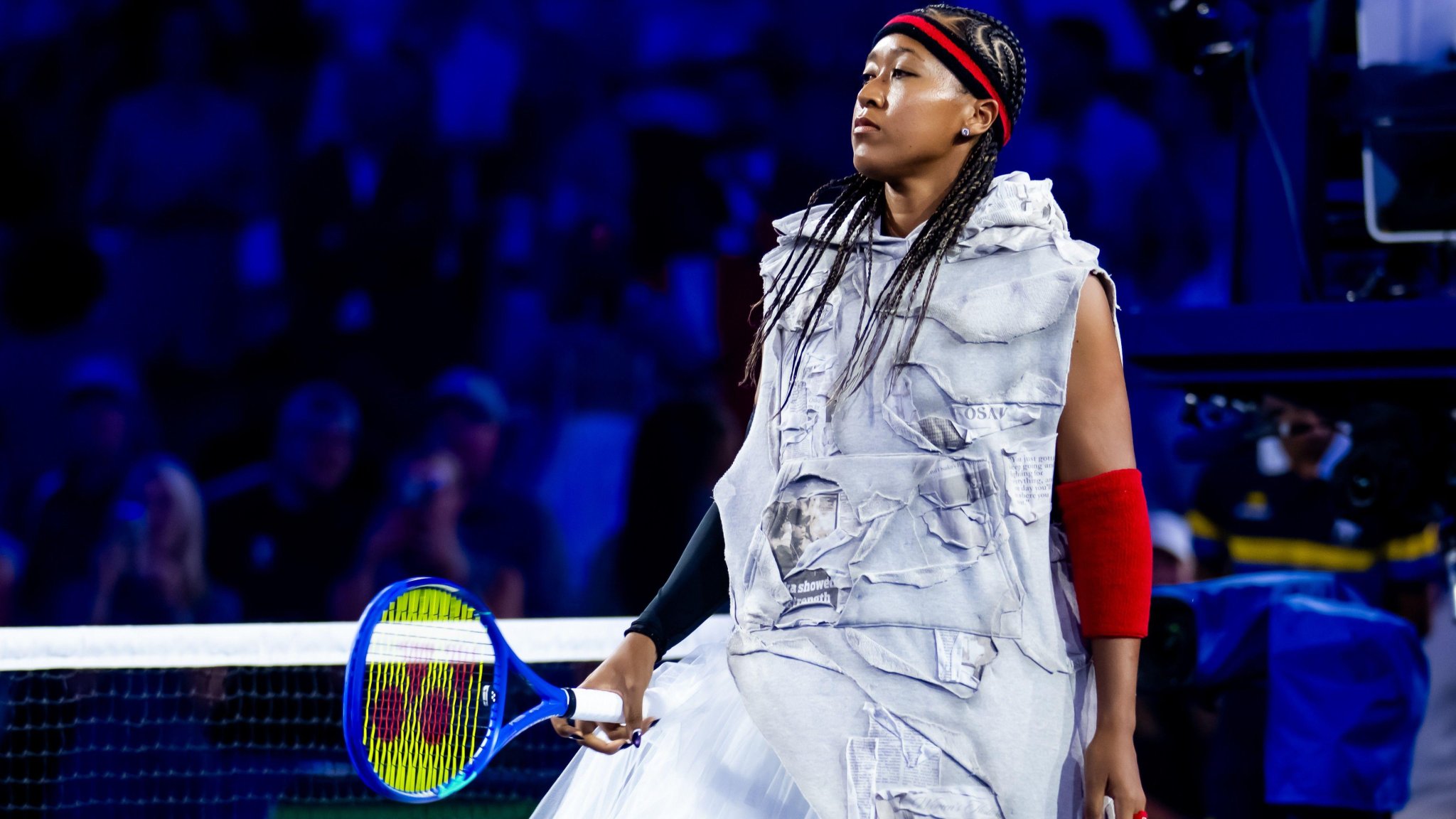 Osaka's latest fashion statement inspired by 'trailblazer' Iverson