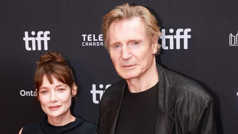 Liam Neeson, 74, Sparks Romance Rumors With Younger Co-Star as They Hold Hands at Toronto Film Festival