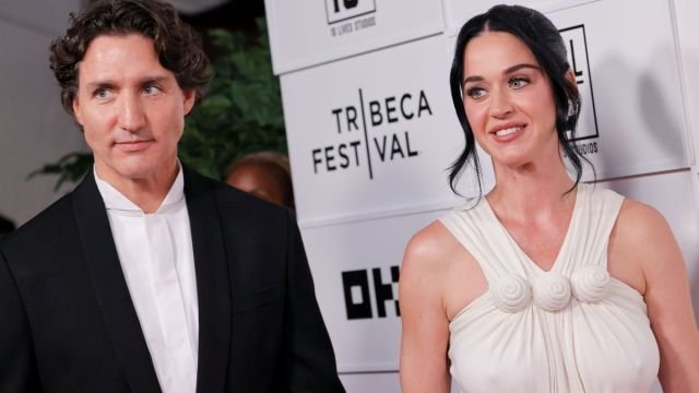 Katy Perry Gets Sunscreen Slathered on by Justin Trudeau as Social Media Goes Into Overdrive