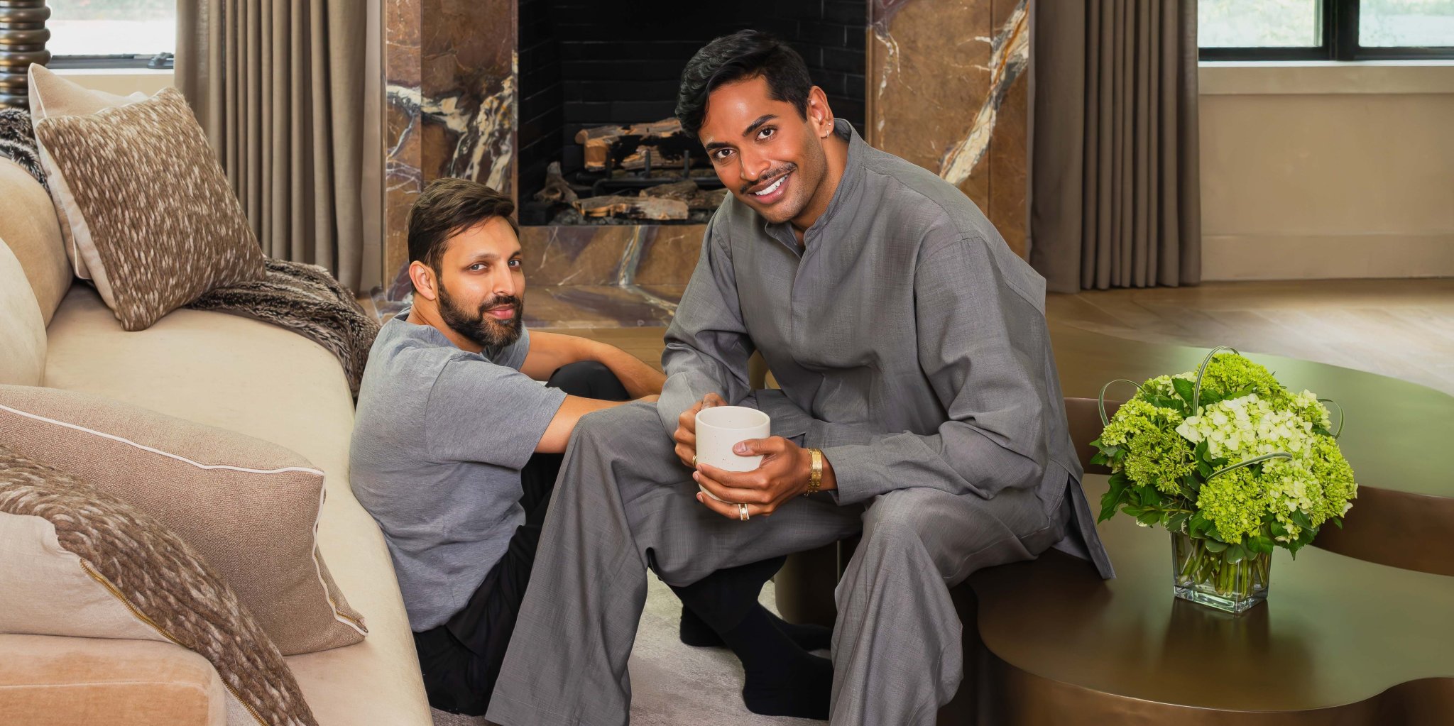 Inside Influencer Aditya Madiraju’s Beautifully Layered New Jersey Home, Complete With the Most Epic Makeup "Office"