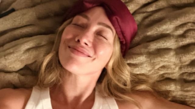 Hilary Duff Sweats It Out in Reebok Micro Shorts as Brand Ambassador