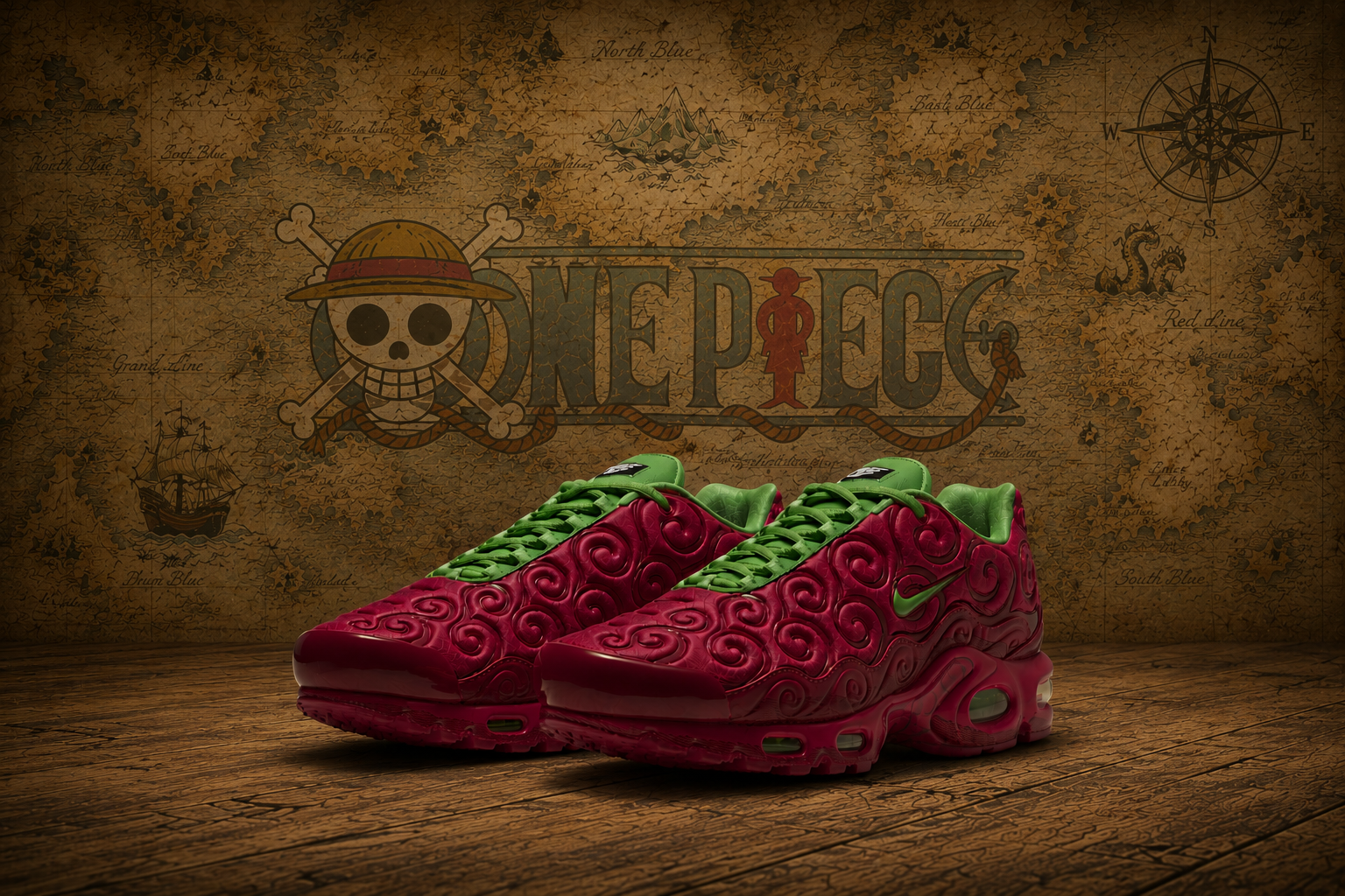 Nike Launches One Piece Sneakers Inspired by Iconic Devil Fruits for Anime Fans