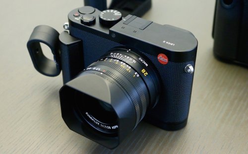 The Leica Q is a compact and stylish full-frame camera