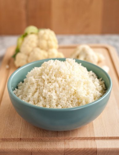 How To Make Cauliflower Rice or Couscous