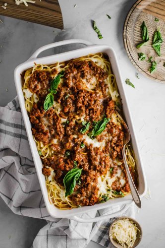 I Only Want to Eat This Baked Spaghetti Right Now