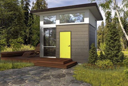 This Tiny House Cube Looks Bigger Than Its 300 Square Feet—and You Can Get It on Amazon