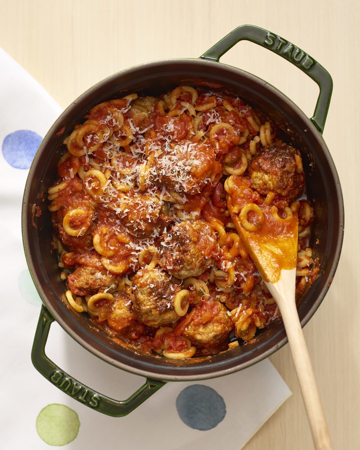 One-Pot Meatballs & Pasta Os Is SpaghettiOs All Grown Up