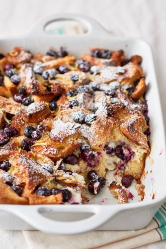 Recipe: Blueberry Cheesecake Breakfast Bake