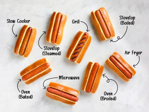 The absolute best way to cook hot dogs