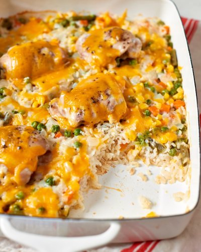 How To Make Creamy Chicken and Rice Casserole