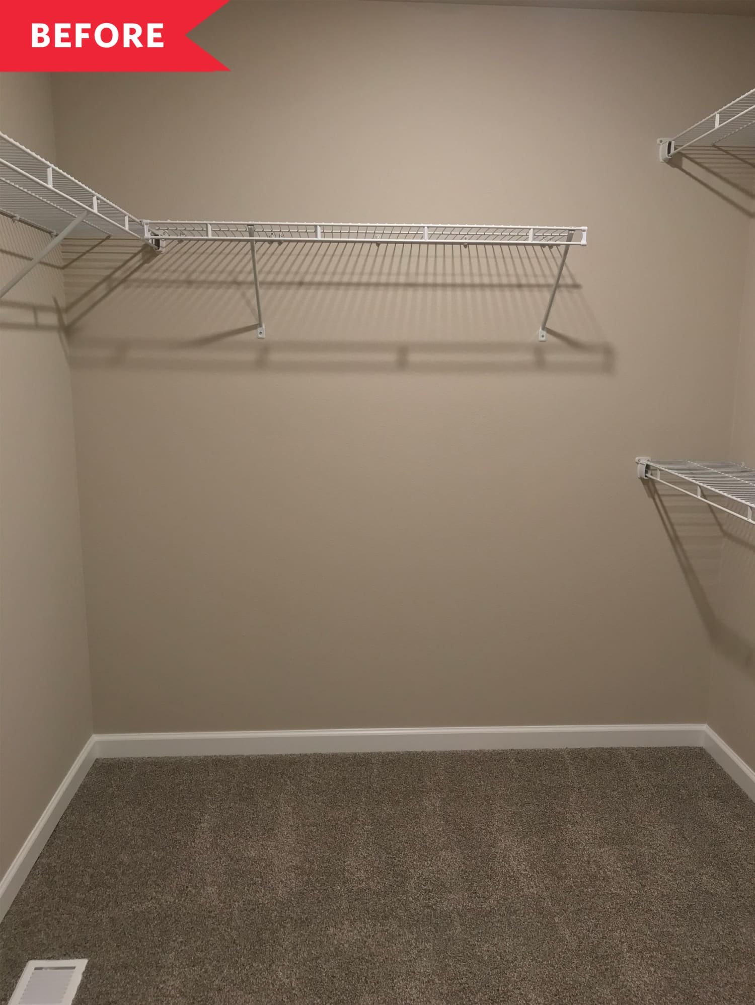 Before and After: A $1,500 IKEA Closet Redo Looks Completely Custom and Seriously Luxe