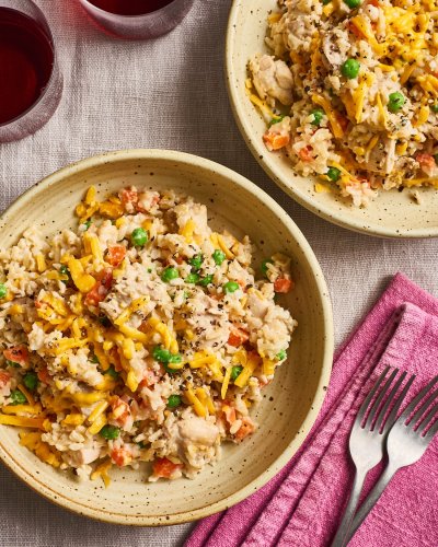 Recipe: The Best Creamy, Cheesy Slow Cooker Chicken and Rice