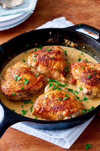 This French Mustard Chicken Is a Must-Make Recipe